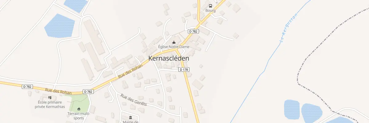 Plan du 5 Pl de l’Eglise à Kernascléden