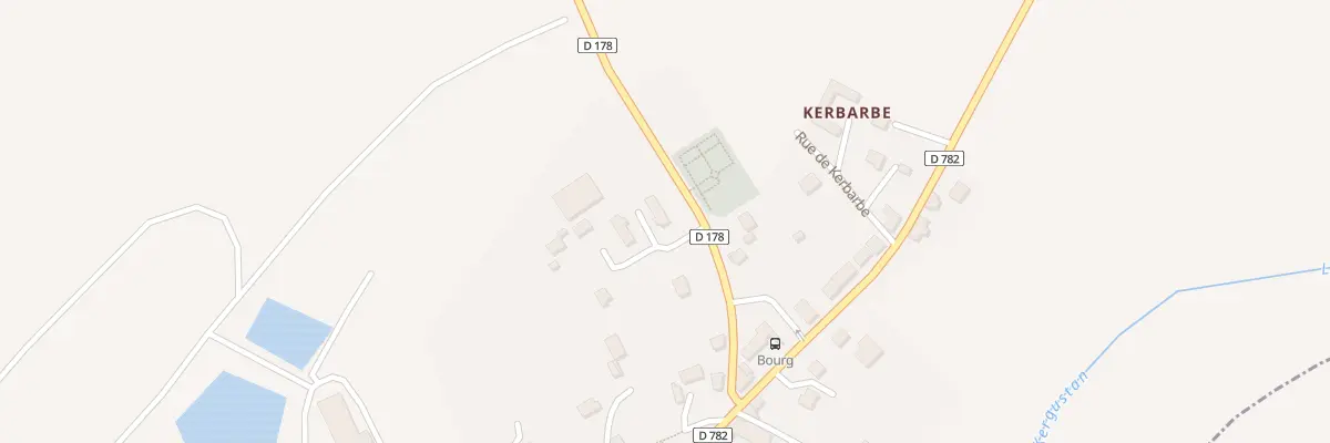 Plan du 3 Res Ty Mané à Kernascléden