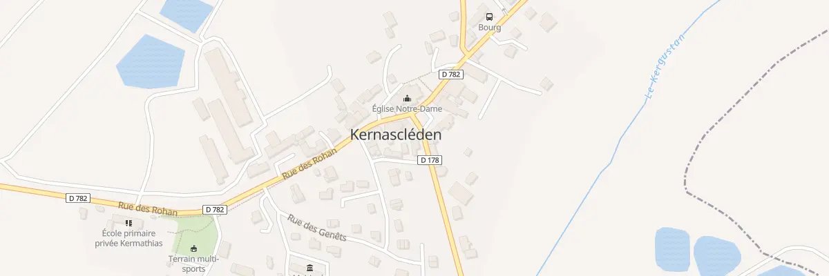 Plan du 6 Pl de l’Eglise à Kernascléden