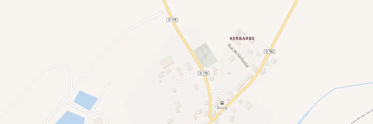 Plan du 4 Res Ty Mané à Kernascléden