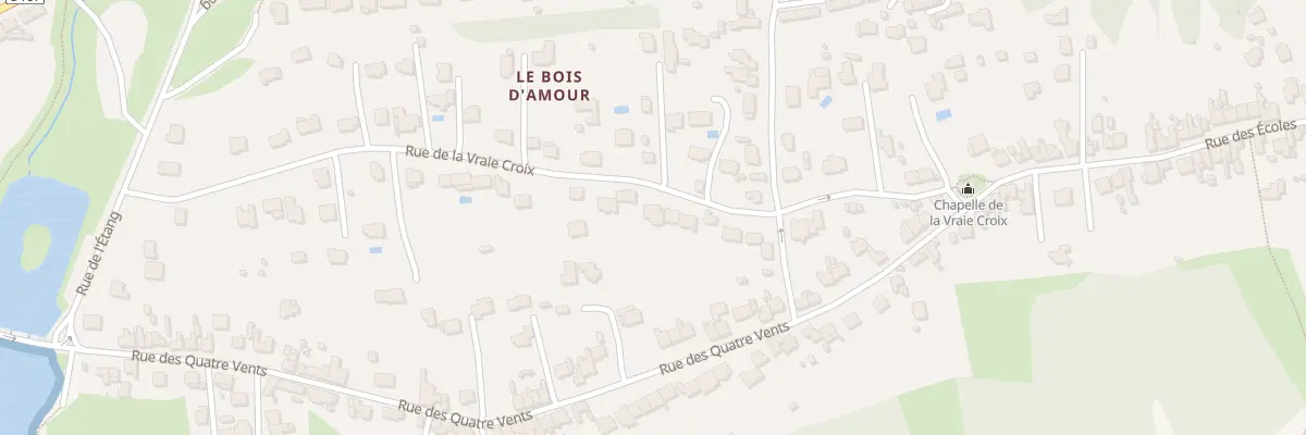 Plan du 19 Rue de la Vraie Croix à Riantec