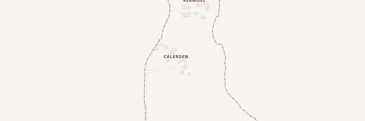 Plan du 5225 Calerden à Kernascléden