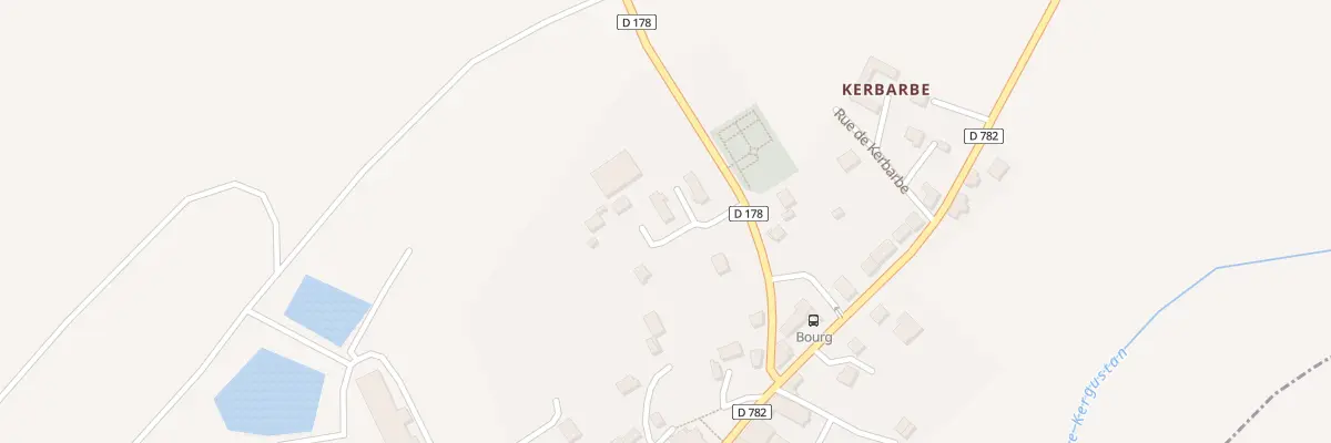 Plan du 7 Res Ty Mané à Kernascléden