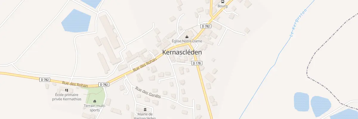 Plan du 5 Rue Jean Hellegouarch à Kernascléden