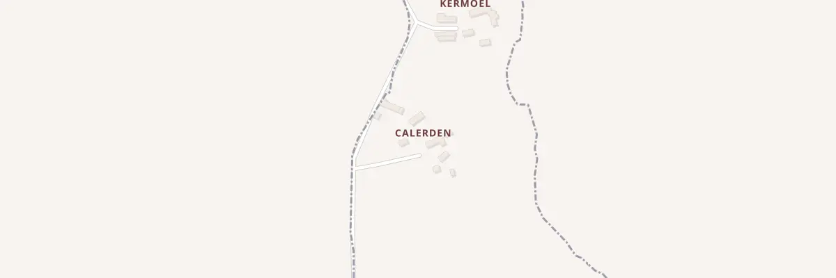 Plan du 5004 Calerden à Kernascléden