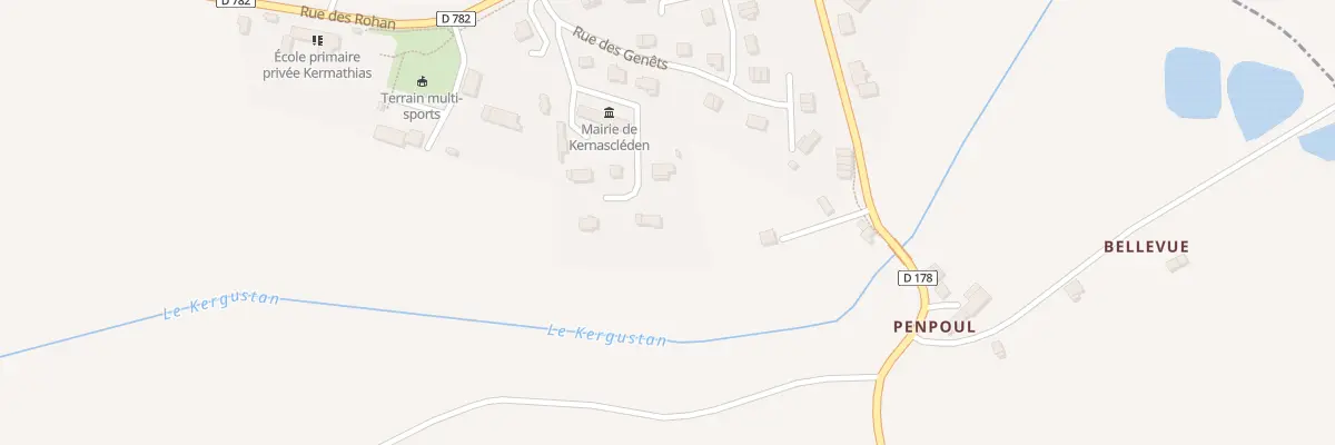 Plan du 6 Rue de Brissac à Kernascléden