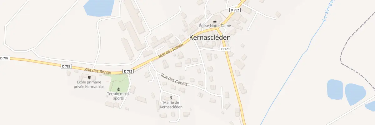 Plan du 4 Imp de la Grotte à Kernascléden