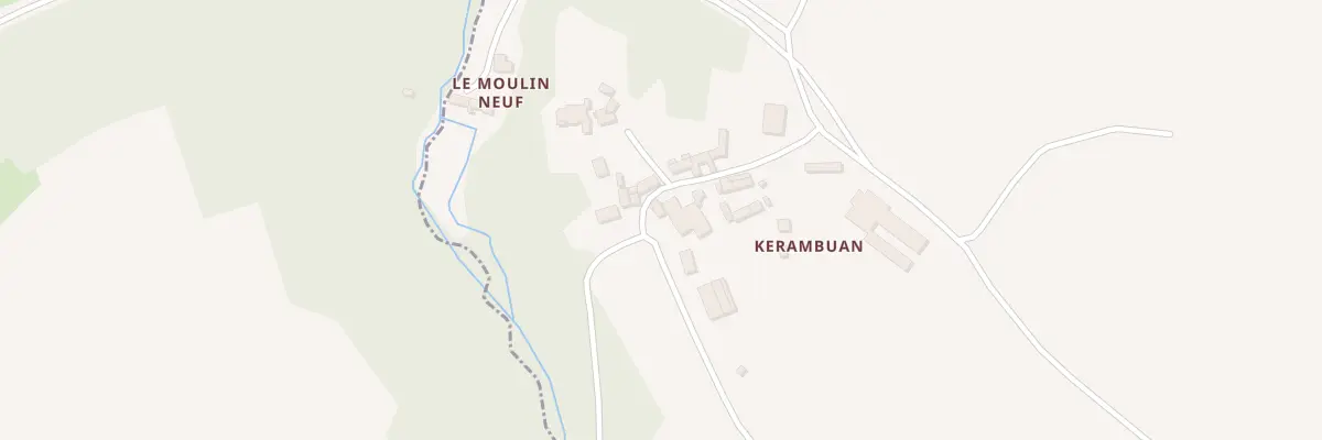 Plan du 5478 Kerambuan à Pont-Melvez
