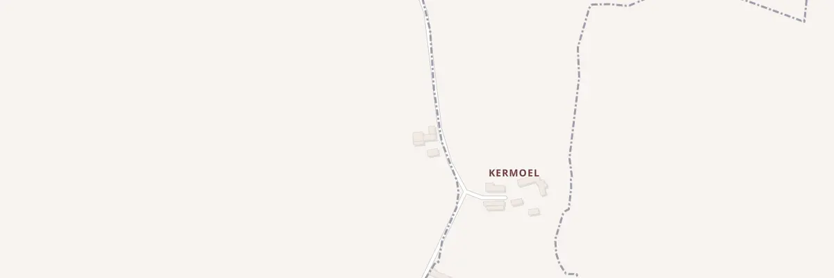 Plan du 5140 Kermoël à Saint-Caradec-Trégomel