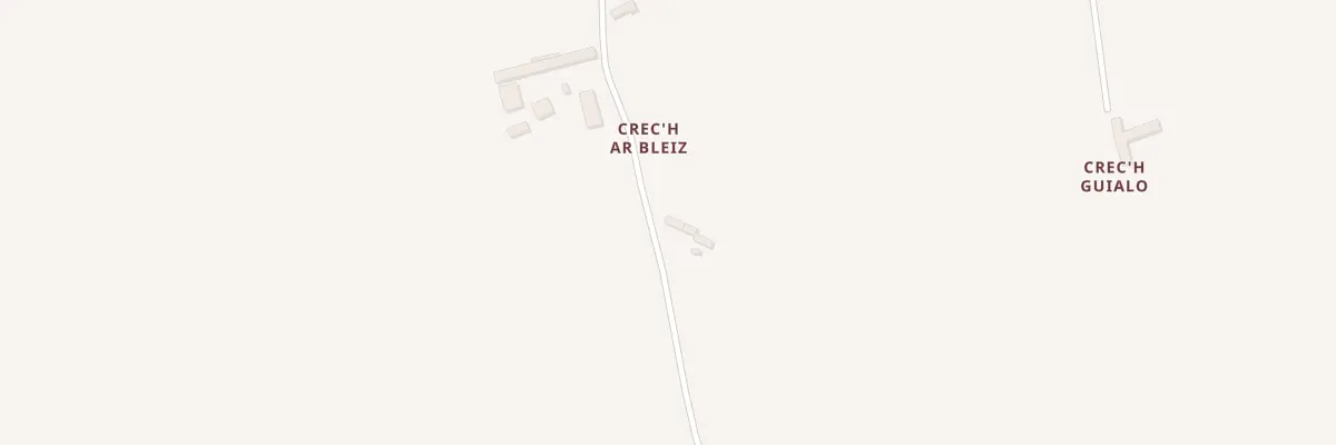 Plan du 5353 Crech An Bleiz à Langoat