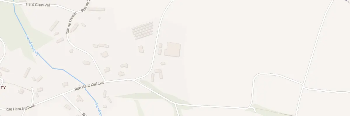 Plan du 18 Hent Kerhuel à Louargat