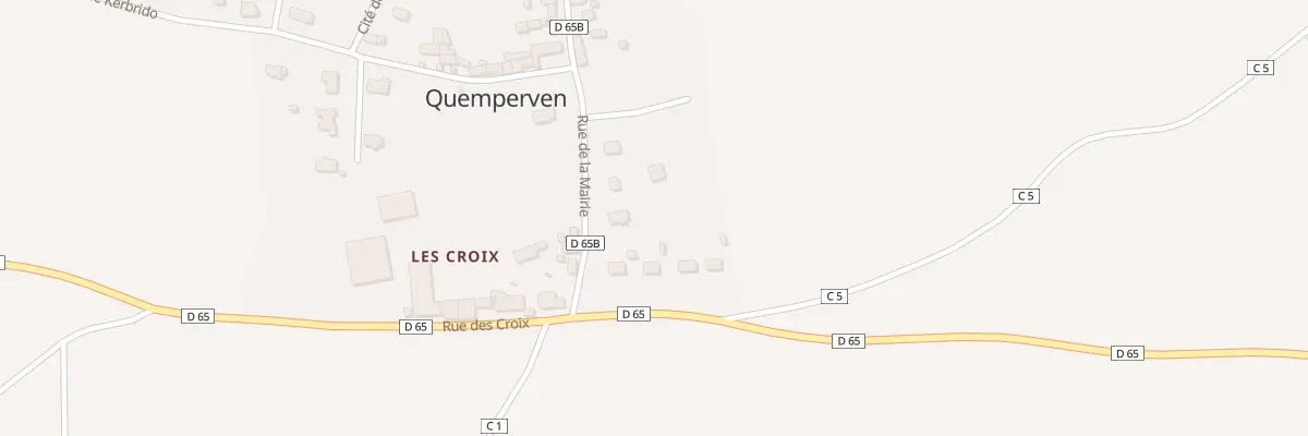 Plan du 5188 Le Bourg à Quemperven