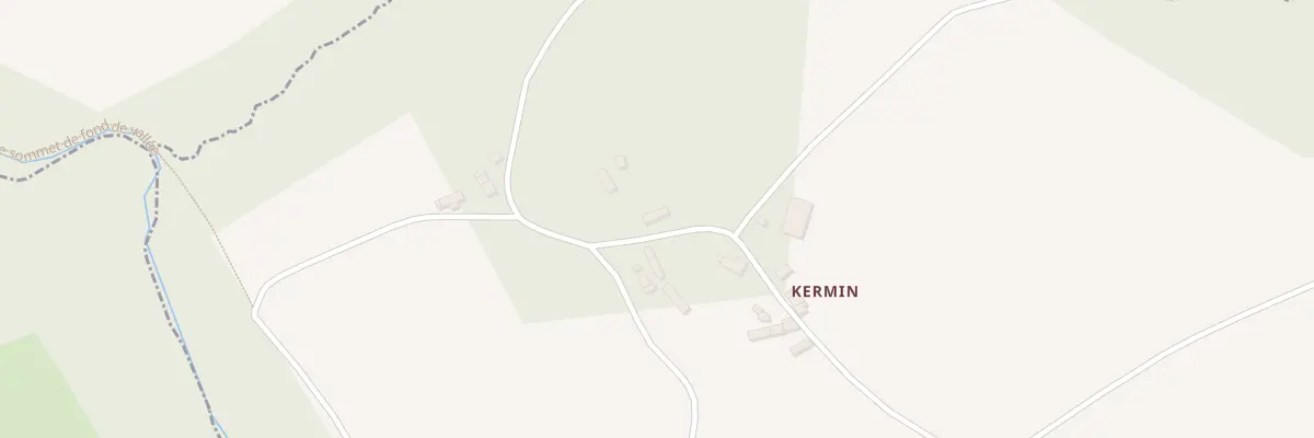 Plan du 6 Kermin à Pont-Melvez