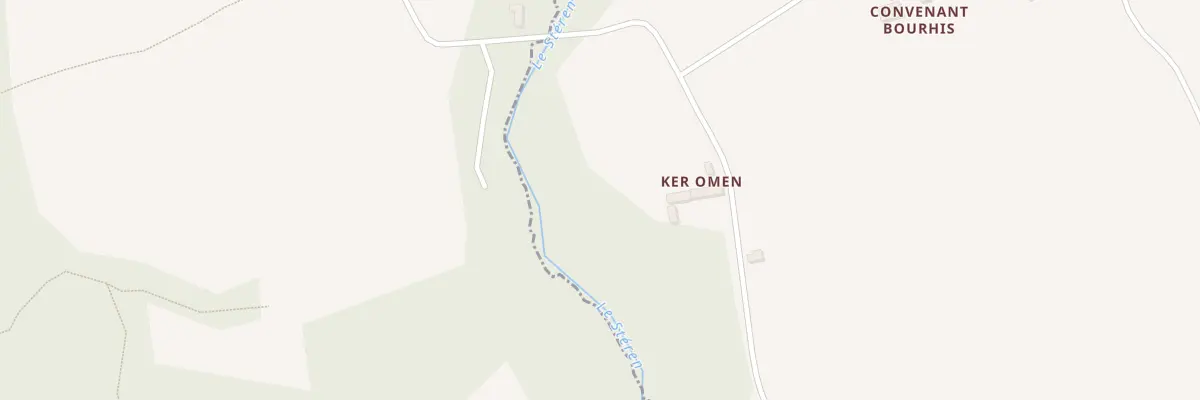 Plan du 5193 Ker Omen à Langoat