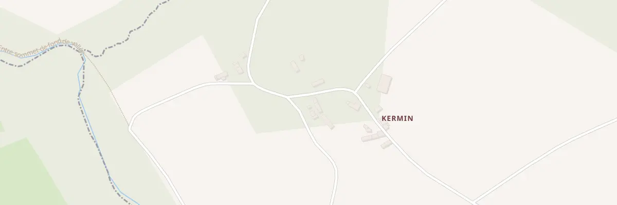 Plan du 5496 Kermin à Pont-Melvez