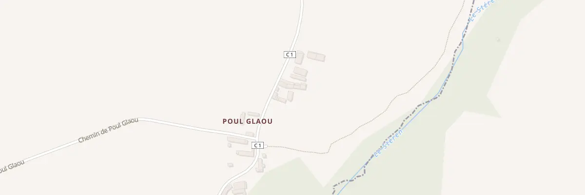 Plan du 5049 Cosquer à Quemperven