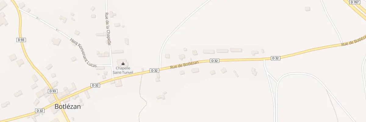 Plan du 18 Rue de Botlezan à Bégard