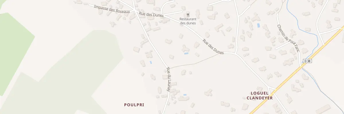 Plan du 32 Rue du Launay à Penvénan