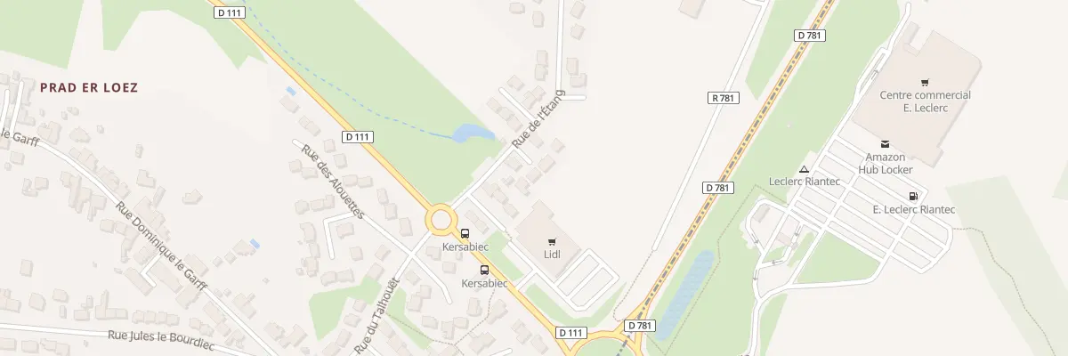 Plan du 5 Rue de l’Étang à Locmiquélic