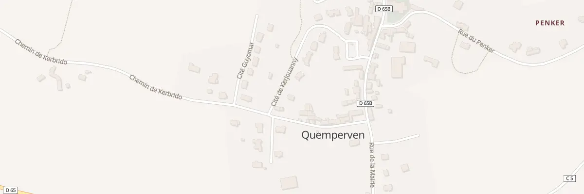 Plan du 8566 Lot Jouanny à Quemperven