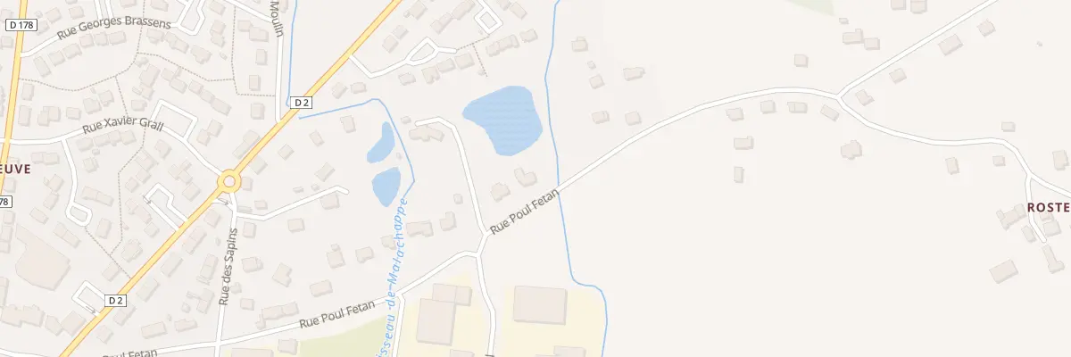 Plan du 27 Rue de Poul-Fetan à Plouay
