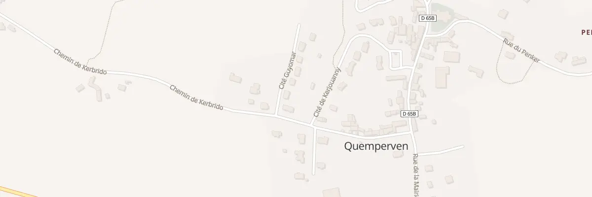 Plan du 5184 Le Bourg à Quemperven