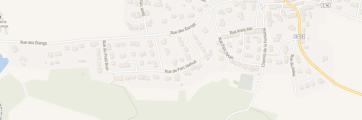 Plan du 8 Rue de Parc Nehue à Calan