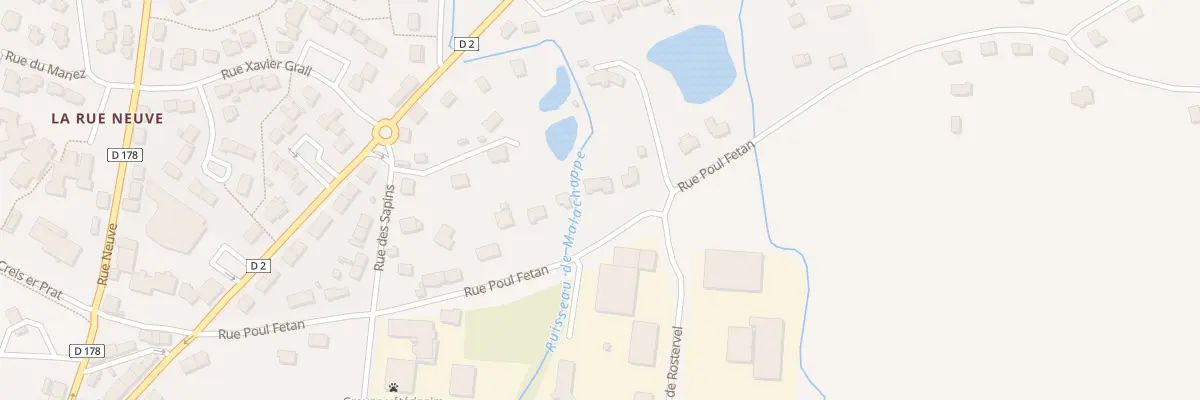 Plan du 19 Rue de Poul-Fetan à Plouay