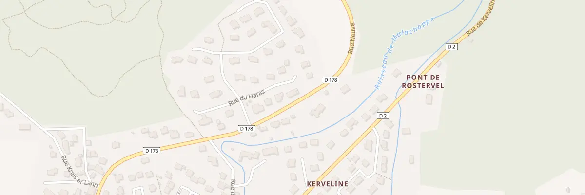 Plan du 63 Rue Neuve à Plouay