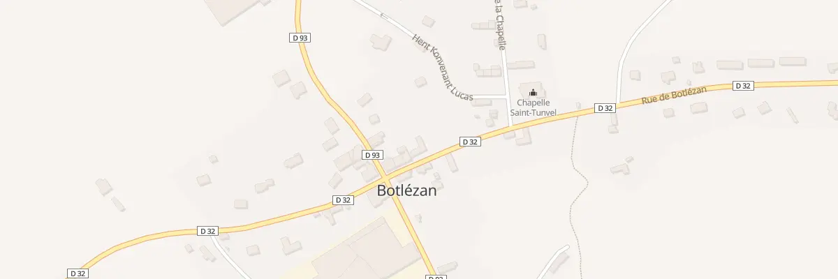 Plan du 28 Rue de Botlezan à Bégard