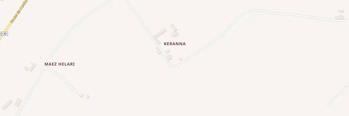 Plan du 2 Keranna à Prat