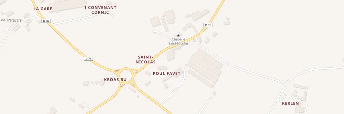 Plan du 2 Saint-Nicolas à Camlez