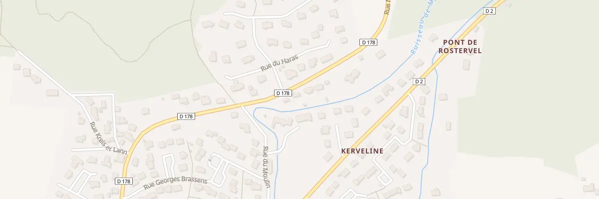 Plan du 38 Rue Neuve à Plouay