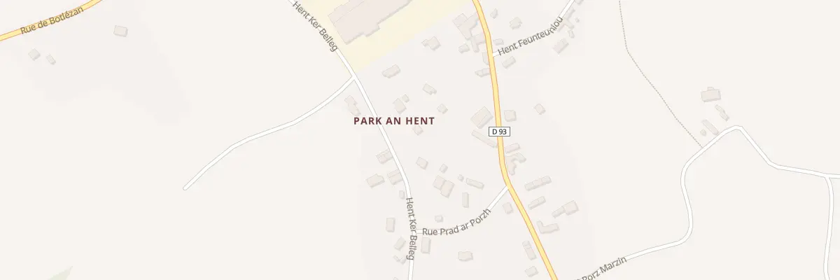 Plan du 2 Park An Hent à Bégard