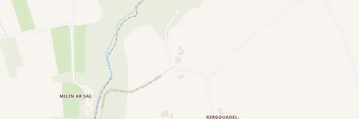 Plan du 5203 Kergoadel Roux à Gurunhuel