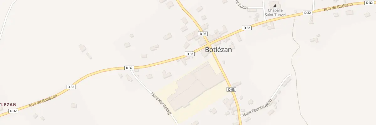 Plan du 31 Rue de Botlezan à Bégard