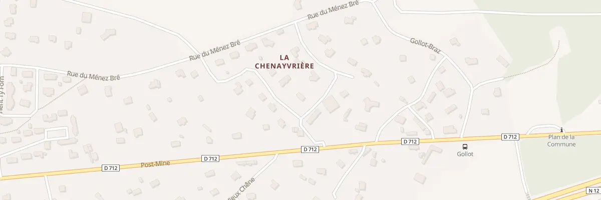 Plan du 5 Lot la Chenevière à Louargat