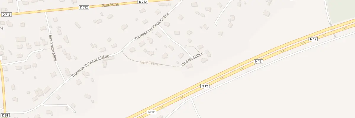 Plan du 6 Clos du Gollot à Louargat