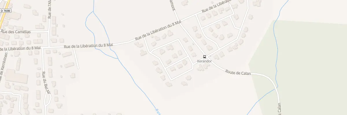 Plan du 7 Park Person à Plouay