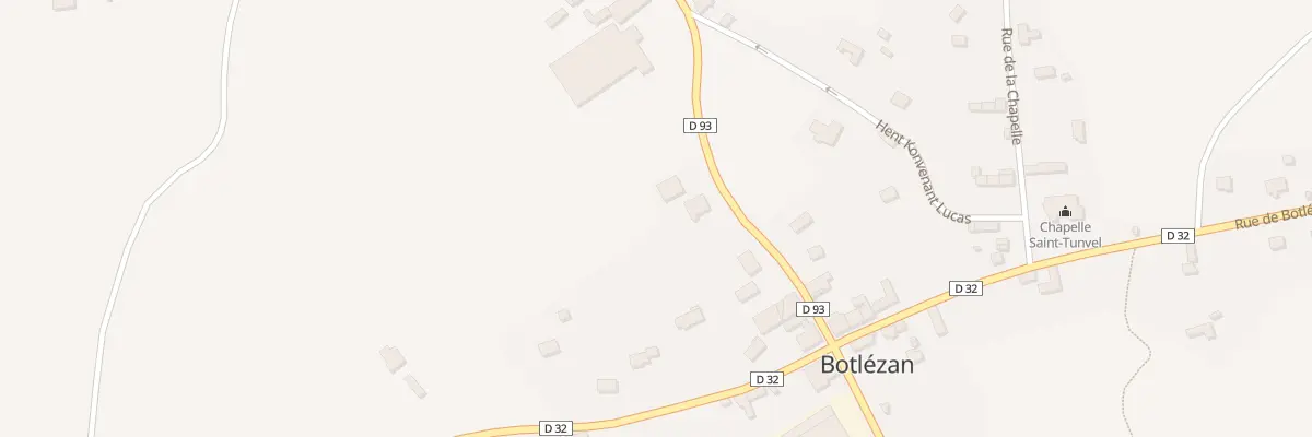Plan du 7 Hent Penn Lann à Bégard