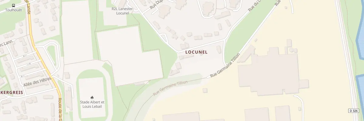 Plan du 18 Rue de Locunel à Lanester