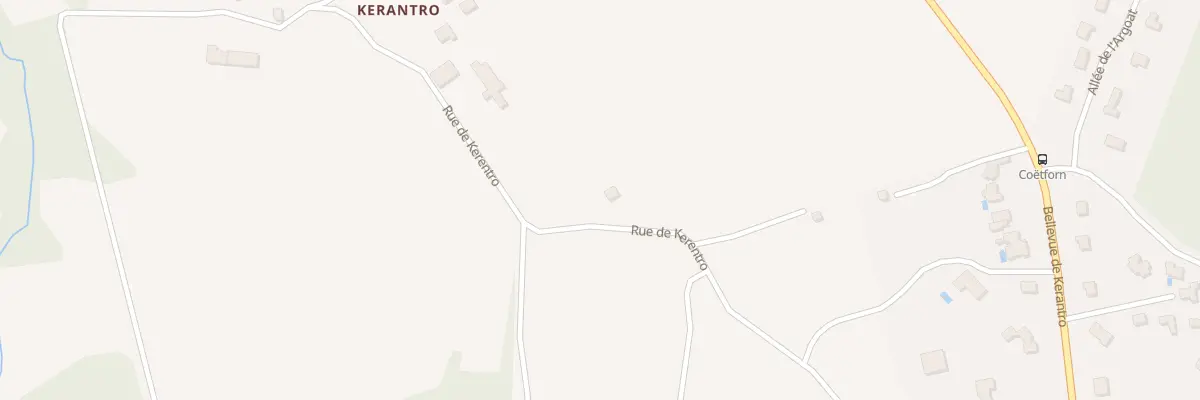 Plan du 5759 Kerantro à Caudan
