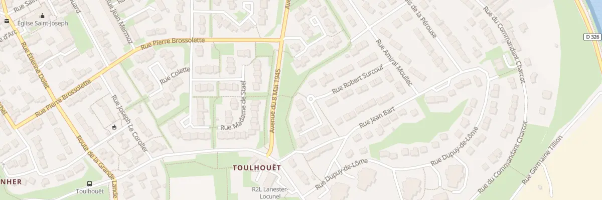 Plan du 18B Rue Robert Surcouf à Lanester