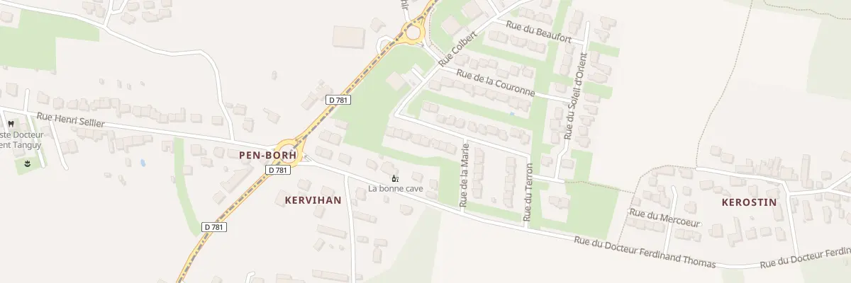 Plan du 10 Rue du Rubis à Riantec
