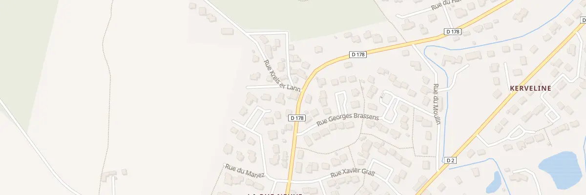 Plan du 39 Rue Neuve à Plouay