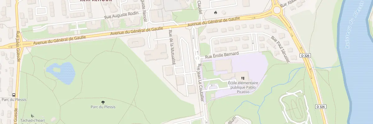 Plan du 8 Rue Jean Le Coutaller à Lanester