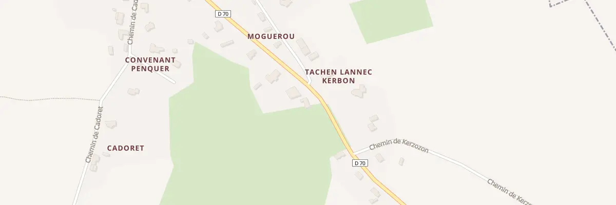 Plan du 74 Rue de Tréguier à Trévou-Tréguignec