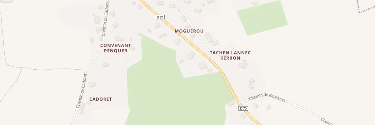 Plan du 72 Rue de Tréguier à Trévou-Tréguignec