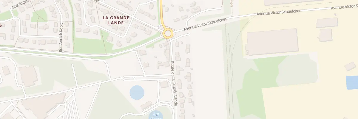 Plan du 77 Rte de la Grande Lande à Lanester