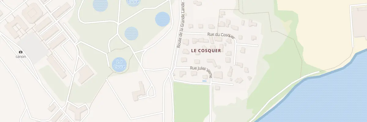 Plan du 1 Rue Jules Verne à Lanester